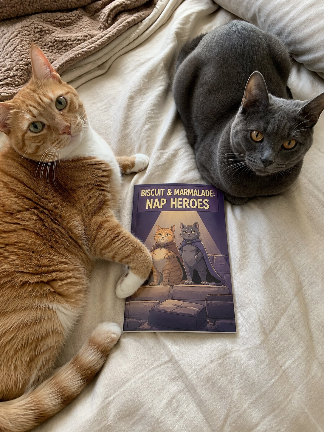 Maya P. holding their printed comic