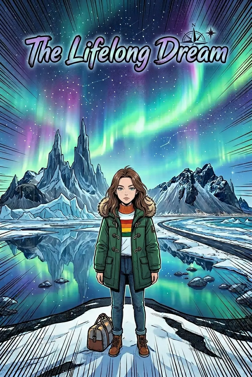 Colorful travel comic cover celebrating an unforgettable journey